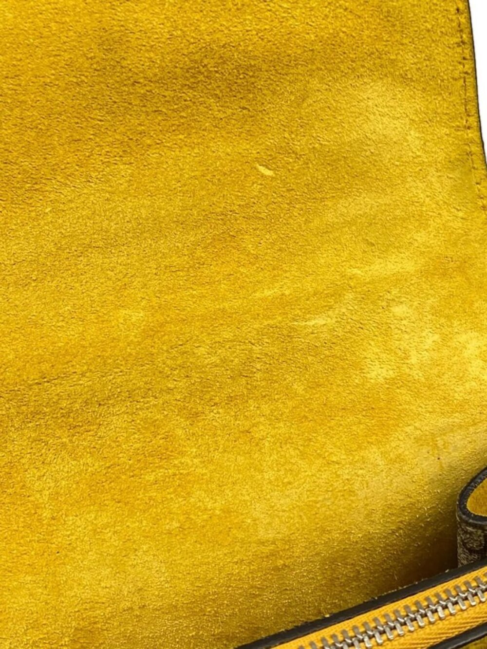 GUCCI Dionysus,GG Plus GG Supreme 400249 Dark Brown Beige Yellow PVC Suede - Picture 10 of 15